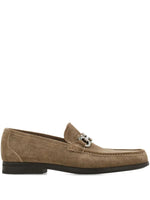 Brown Logo Loafers 1