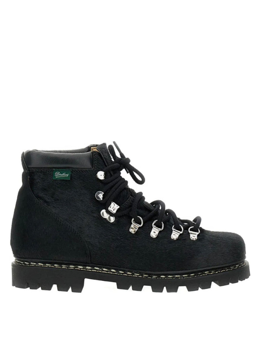 Black Logo Hiking Boots 1