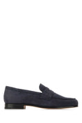 Navy Blue Slip-On Loafers 1