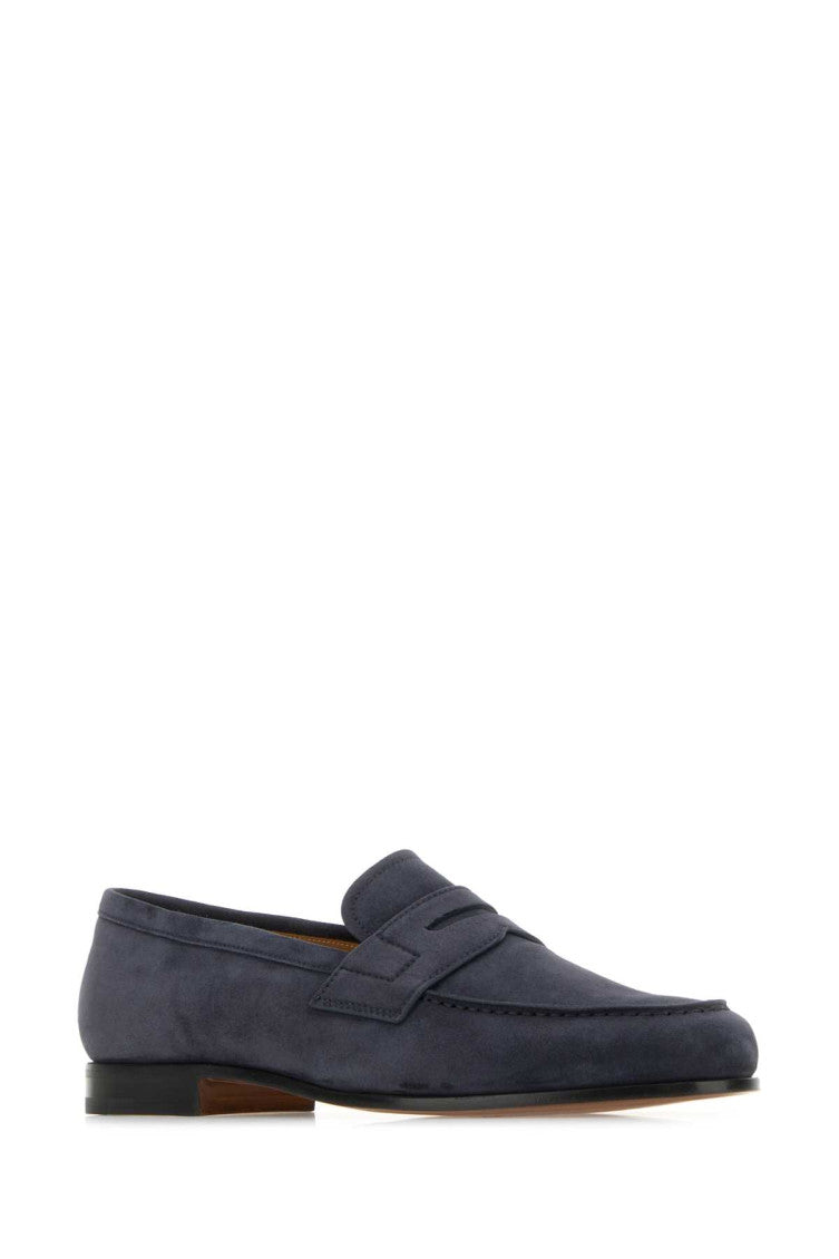 Navy Blue Slip-On Loafers 2