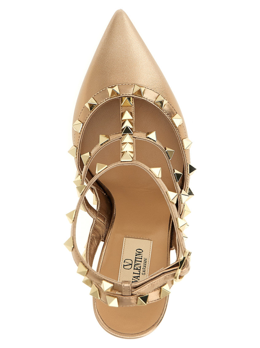 Pink Rockstud Heels 4