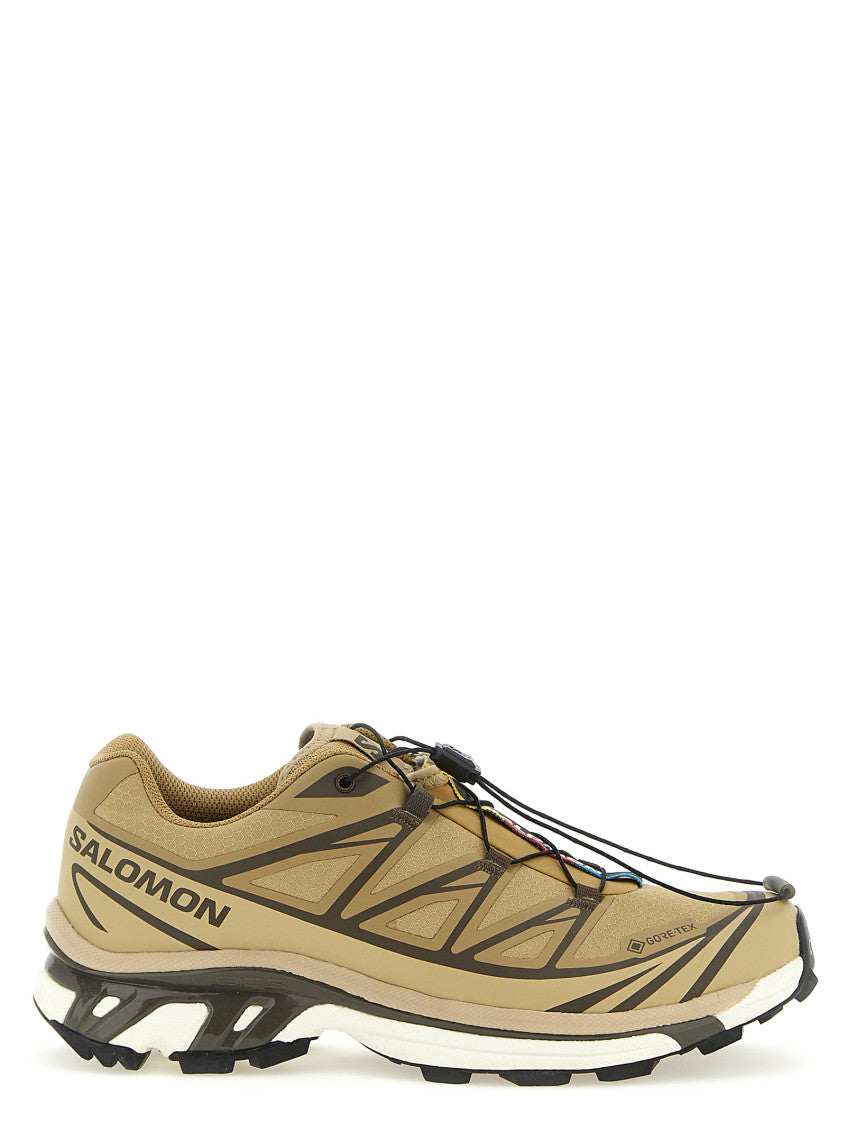 Beige Logo Sneakers 1