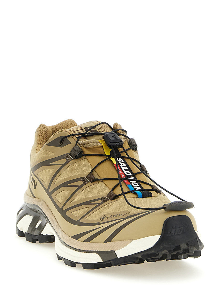 Beige Logo Sneakers 2