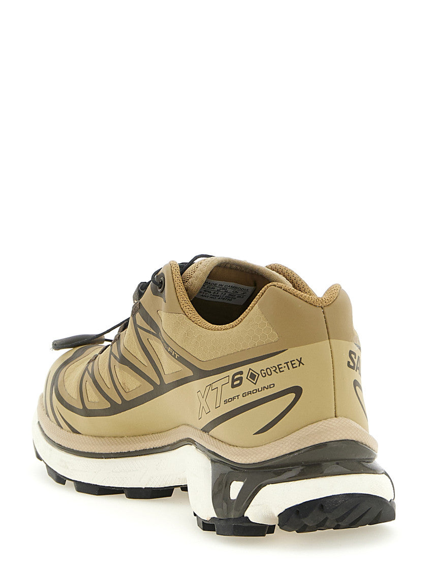 Beige Logo Sneakers 3