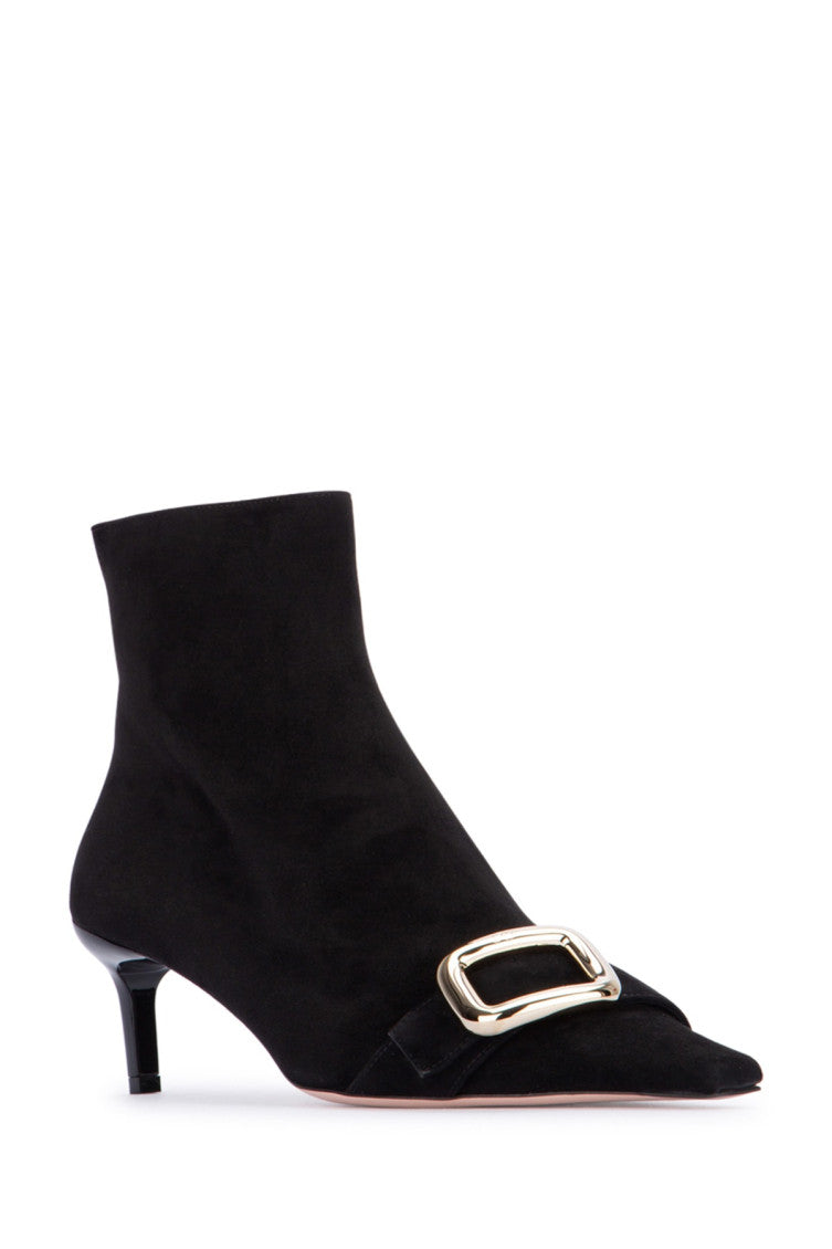 Black Pointed Toe Boots 2