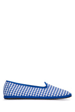 Blue Check Loafers 1