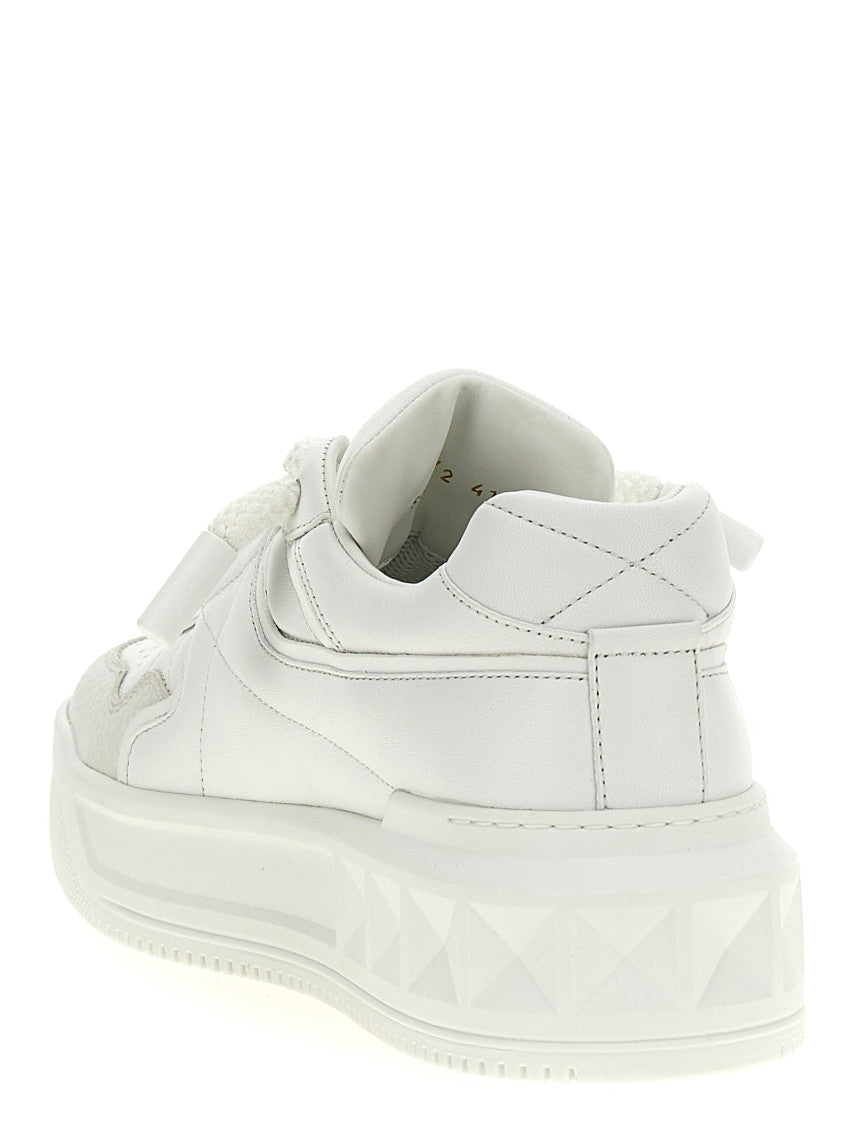 White One Stud XL Sneakers 3