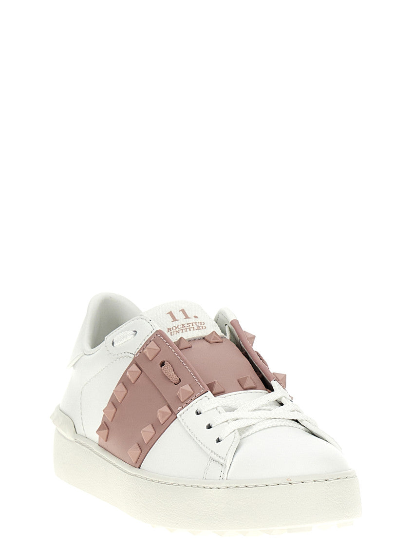 White Rockstud Untitled Sneakers 2