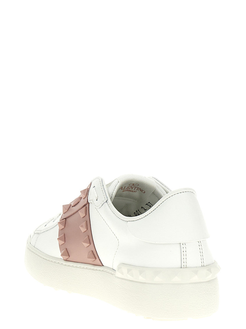 White Rockstud Untitled Sneakers 3