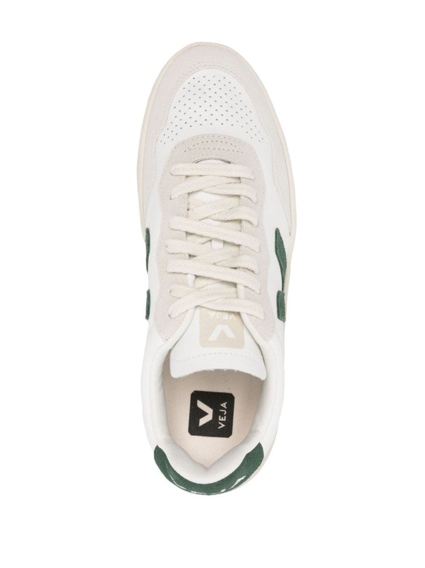 White Logo Sneakers 4