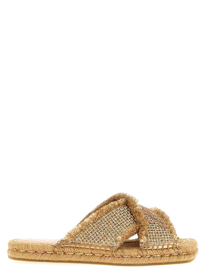 Golden Aciel Sandals 1