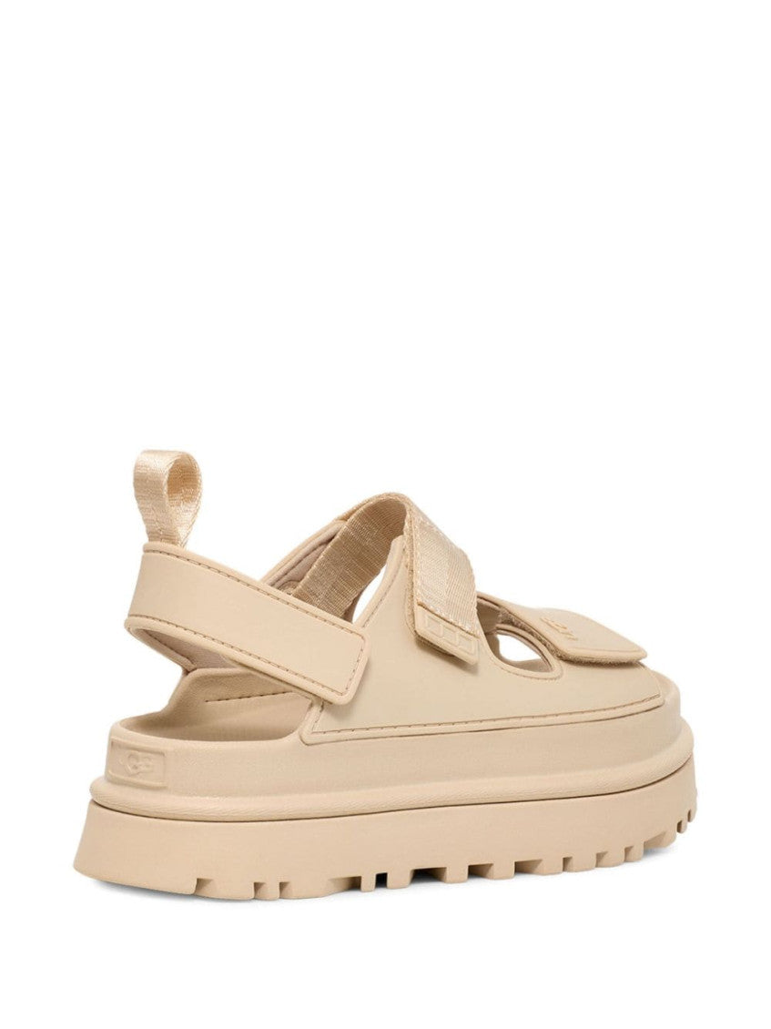 Beige Logo Sandals 2