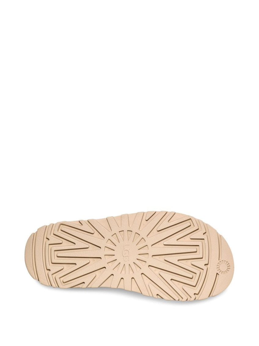 Beige Logo Sandals 6