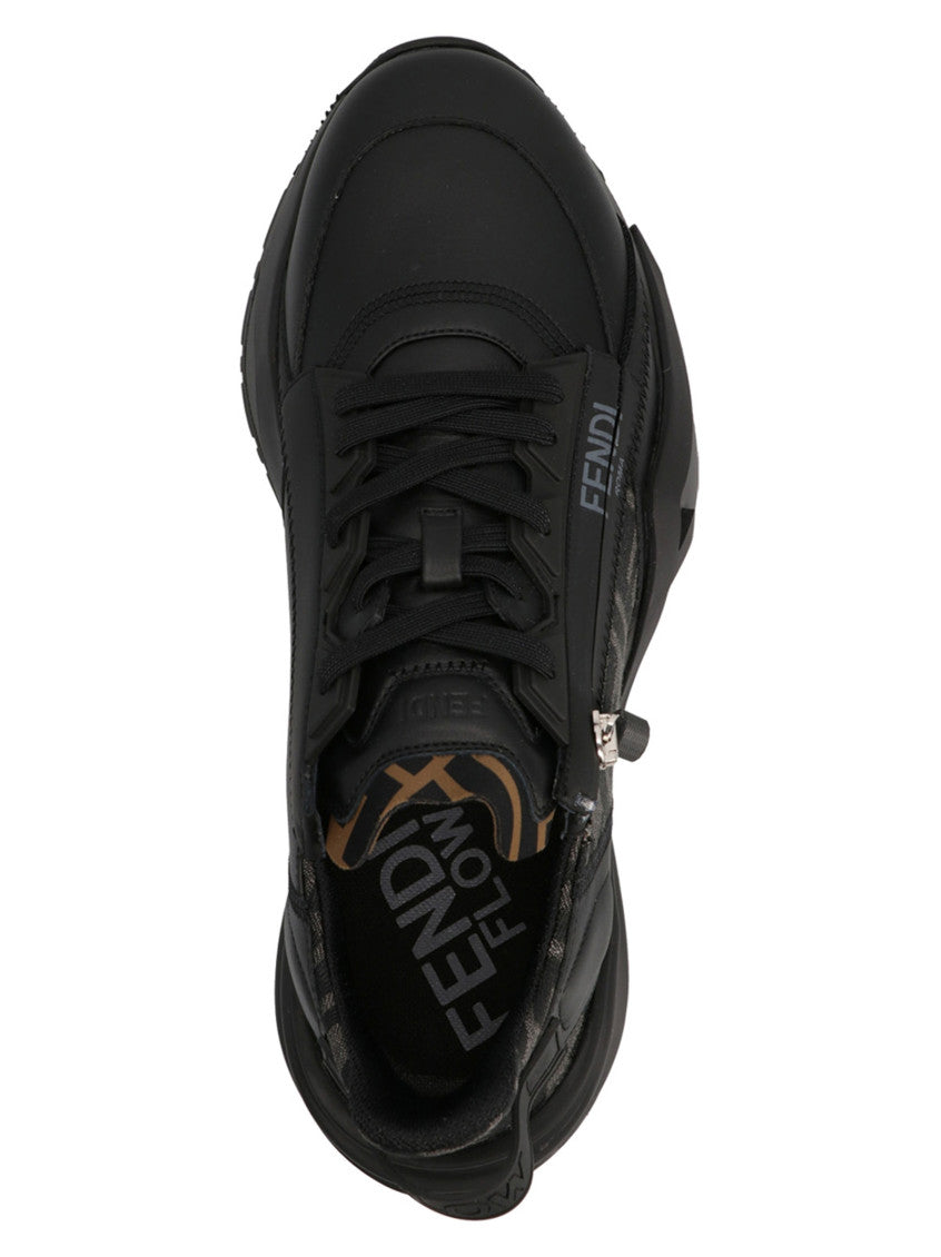 Black Leather Sneakers 4