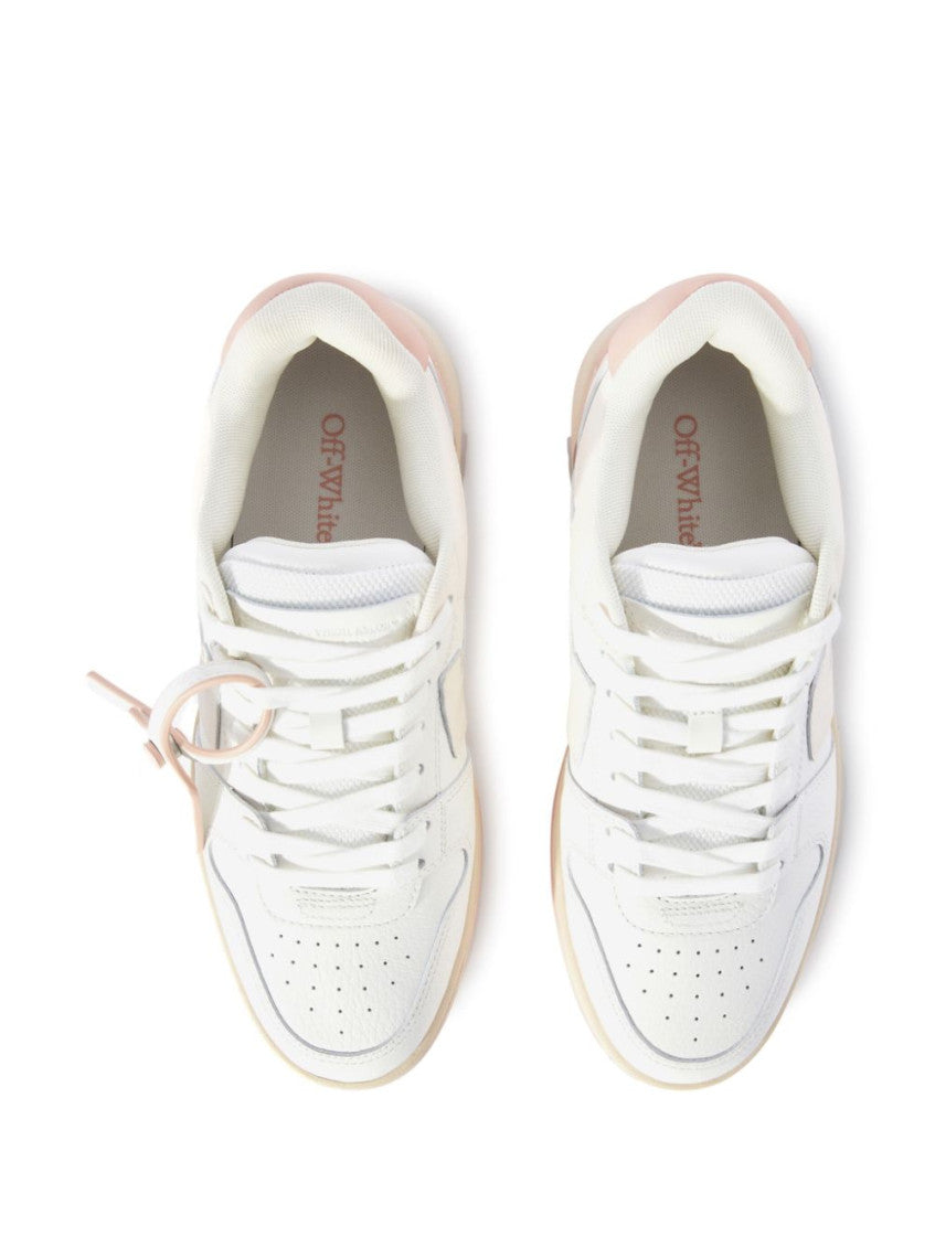 Pink Lace Up Sneakers 4