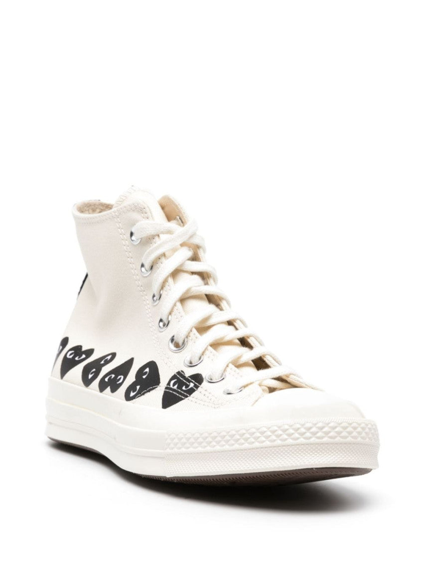 White High Top Sneakers 3