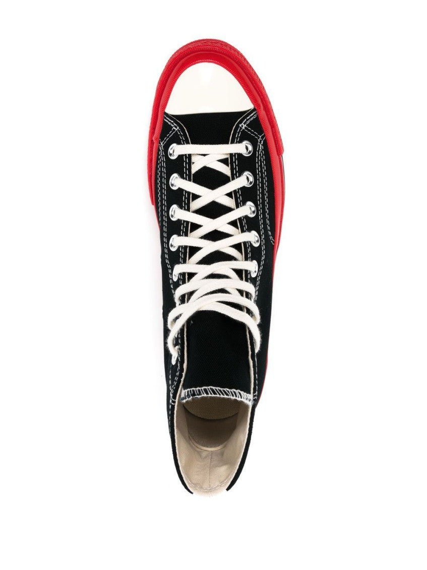 Black Heart Logo Sneakers 2