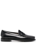 Black Logo Loafers 1