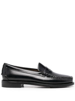 Black Logo Loafers 1