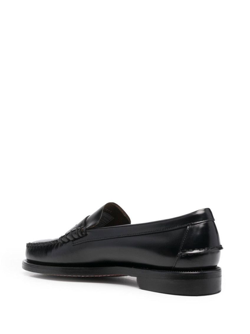 Black Logo Loafers 3