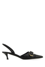 Black Slingback Pumps 1