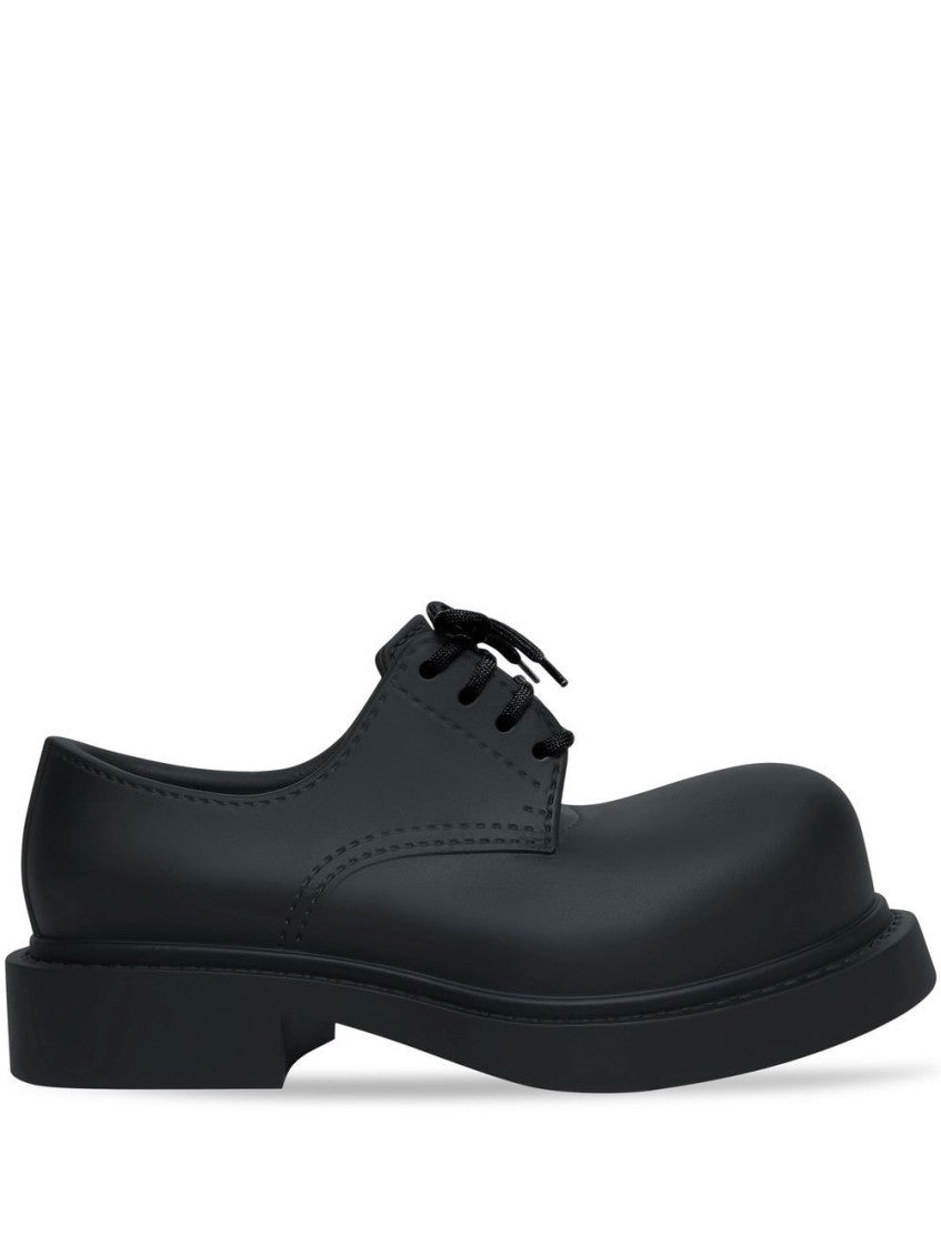 Black Lace Up Dress Shoes 7