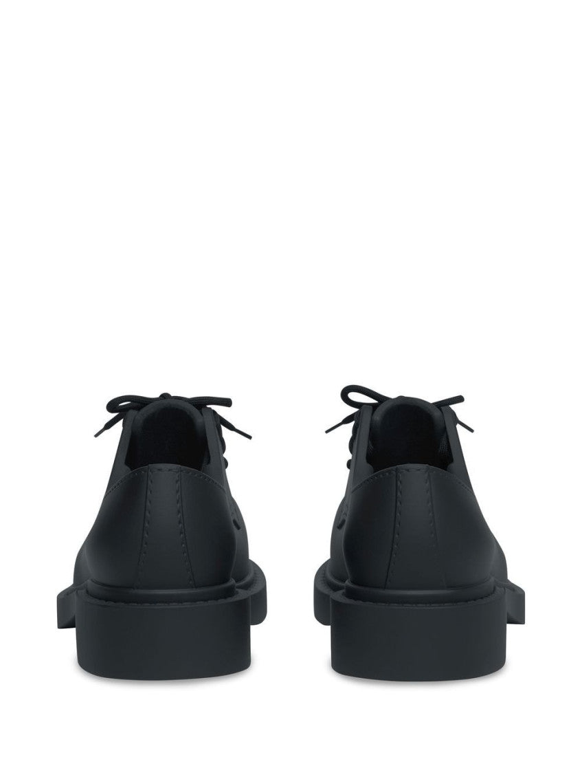 Black Lace Up Dress Shoes 8