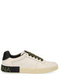 Beige Logo Sneakers 1