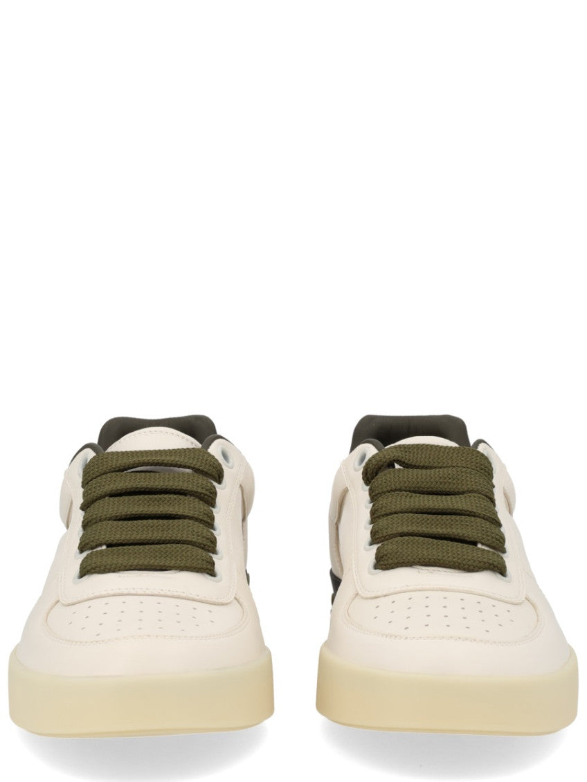 Beige Logo Sneakers 3