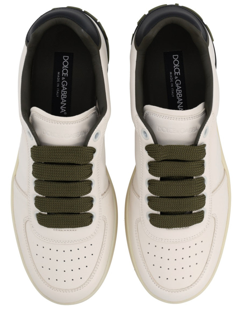 Beige Logo Sneakers 5