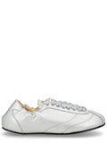 Silver Tennis Sneakers 1