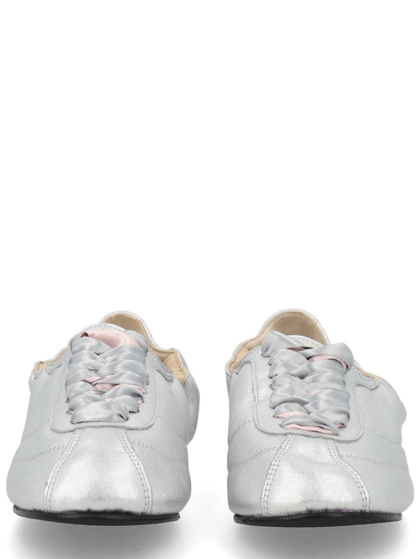 Silver Tennis Sneakers 3