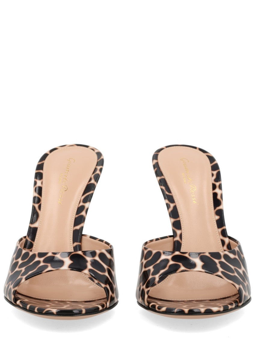 Leopard Print Slip-on Heels 3