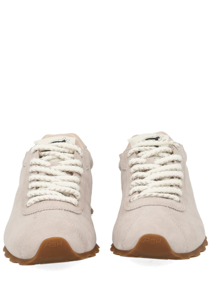 Beige Lace-up Sneakers 3