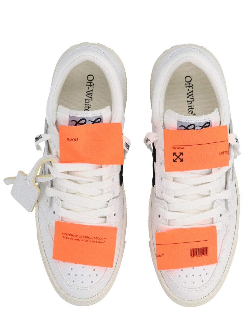 White 3.0 Court Sneakers 5