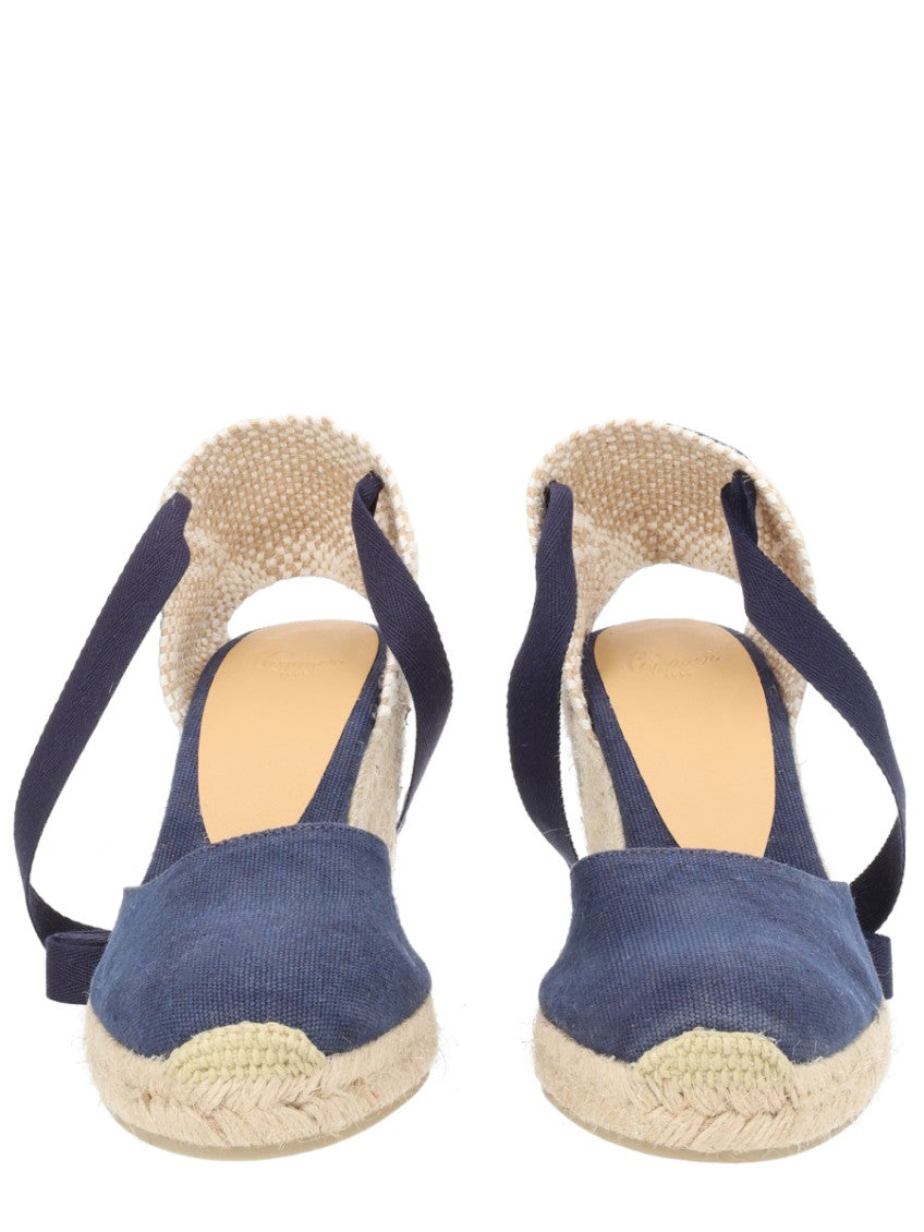 Blue Ankle-strap Wedges 3