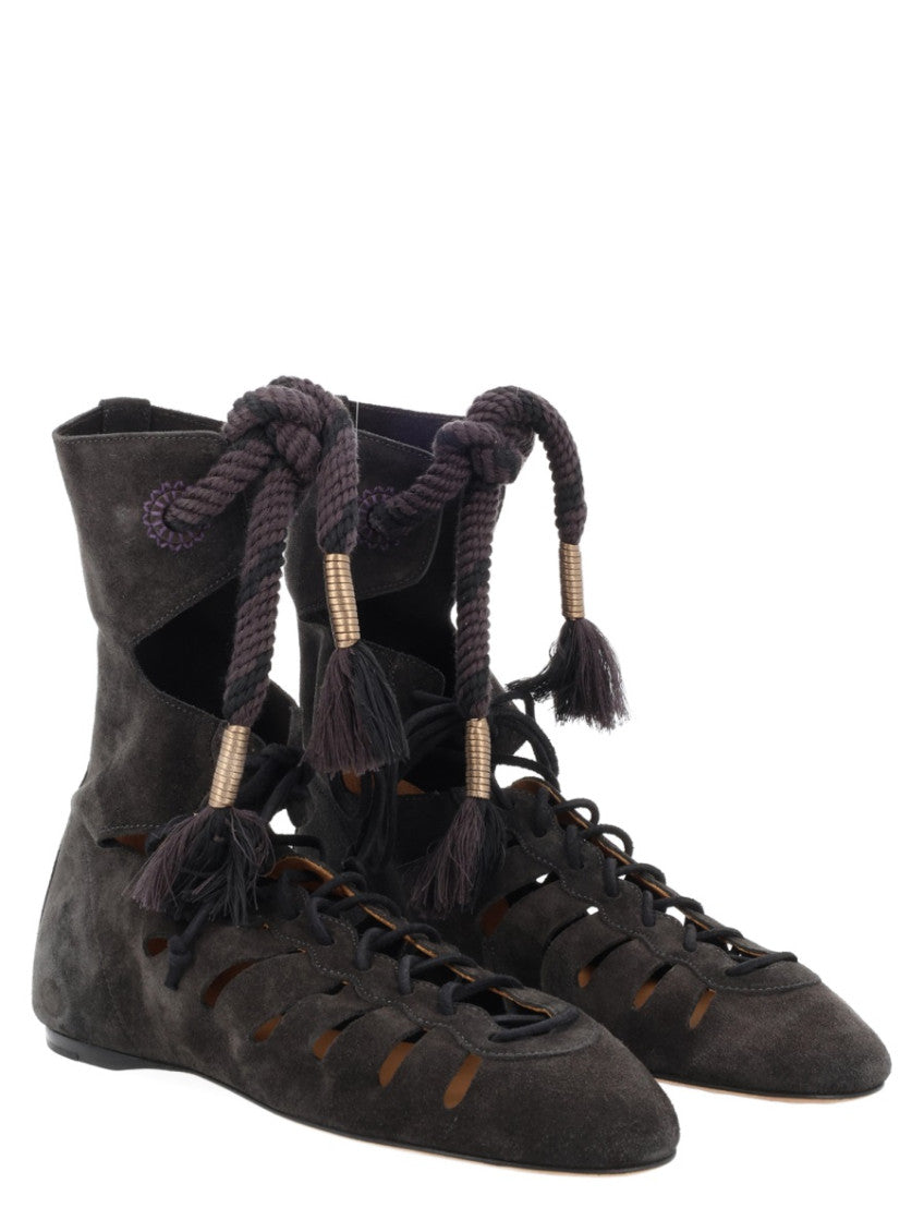 Black Gladiator Boots 2