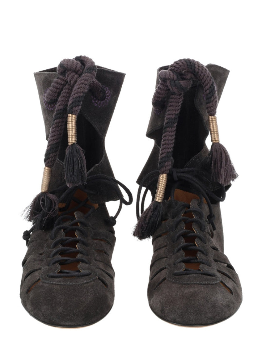 Black Gladiator Boots 3