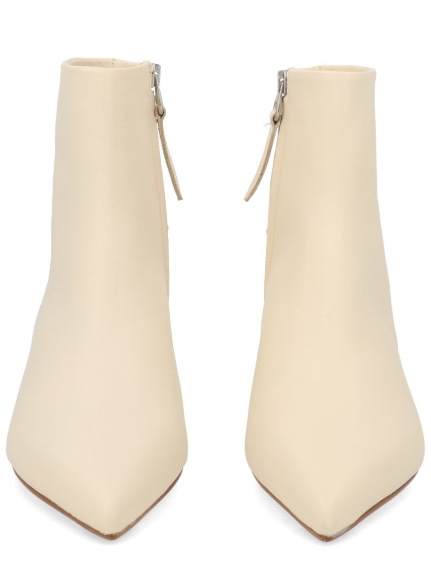 Beige Solid Sofie Boots 3
