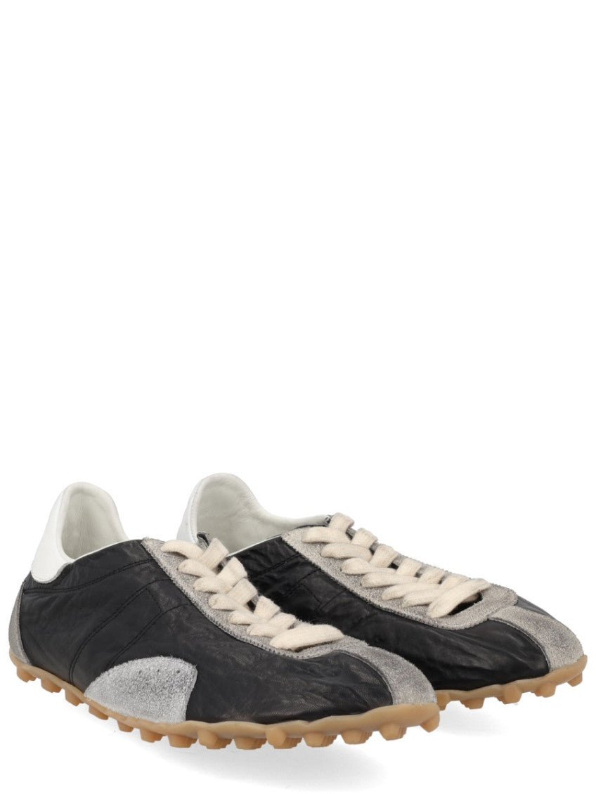 Black Color Block Sneakers 2