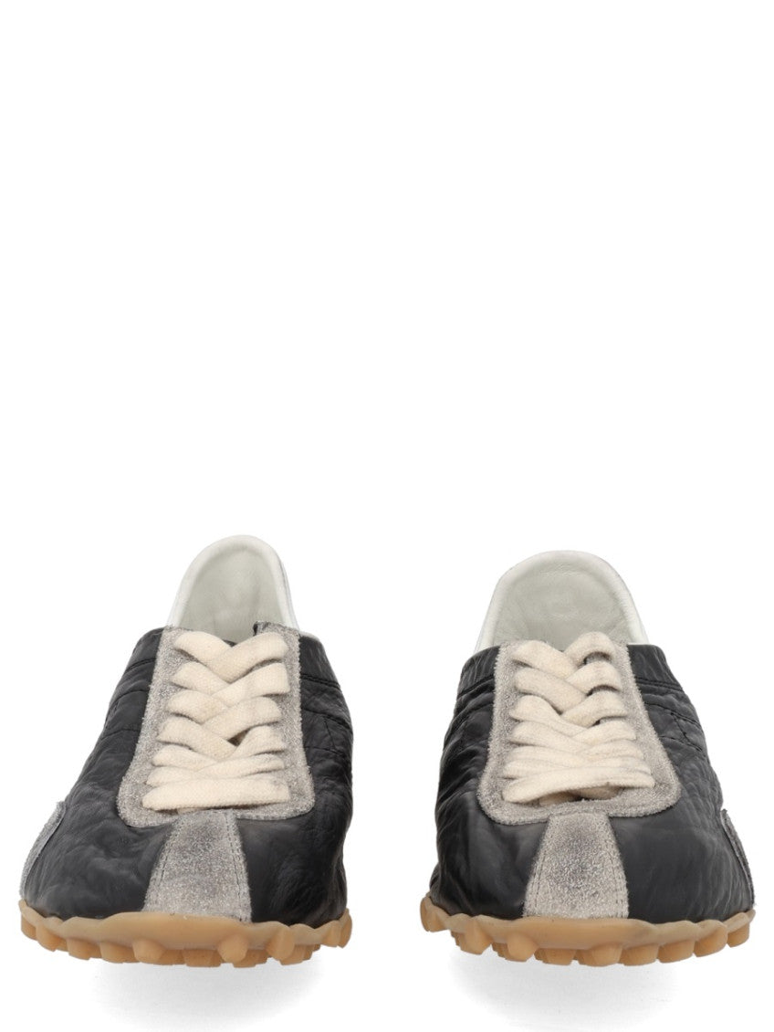 Black Color Block Sneakers 3