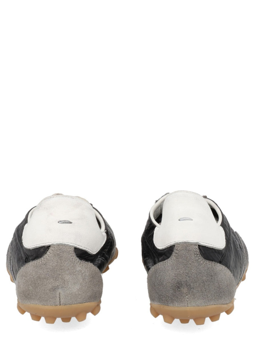 Black Color Block Sneakers 4