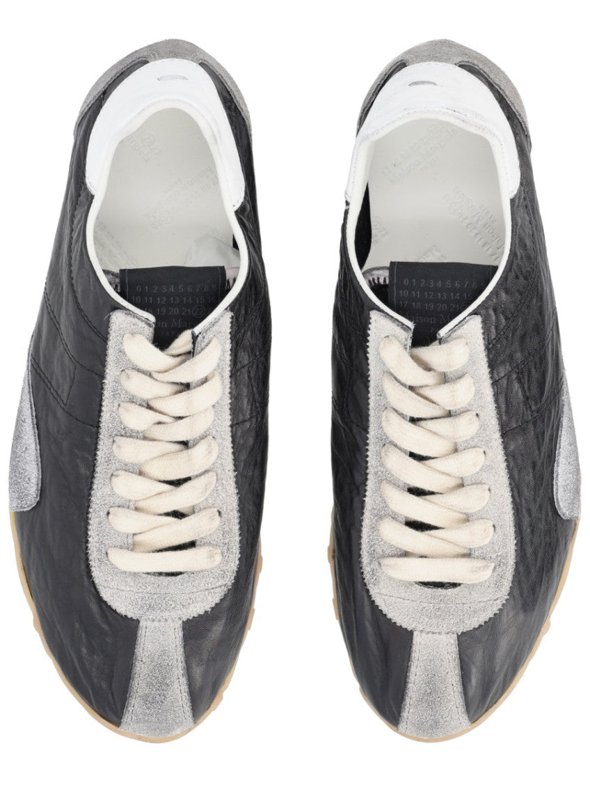 Black Color Block Sneakers 5