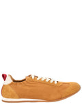 Brown Leather Sneakers 1