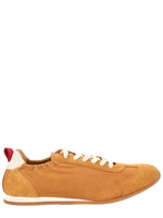 Brown Leather Sneakers 1