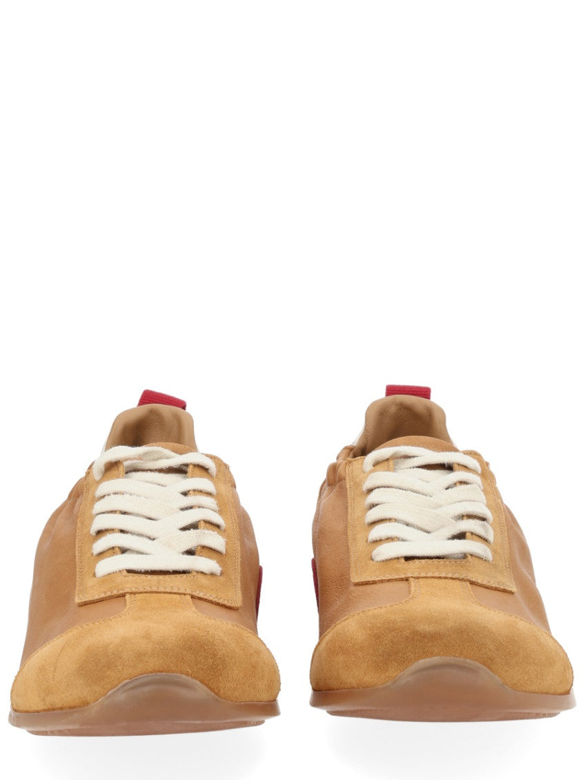 Brown Leather Sneakers 2