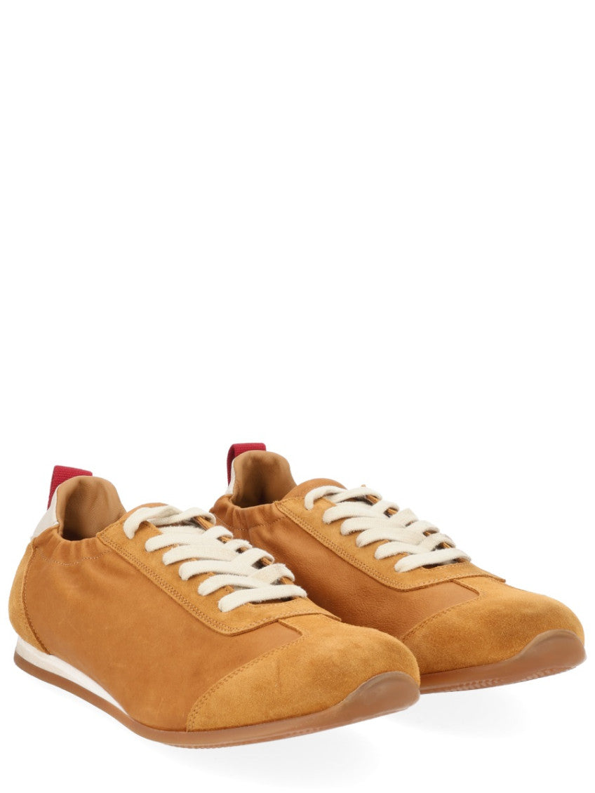 Brown Leather Sneakers 3