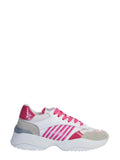 White Lace Up Sneakers 1