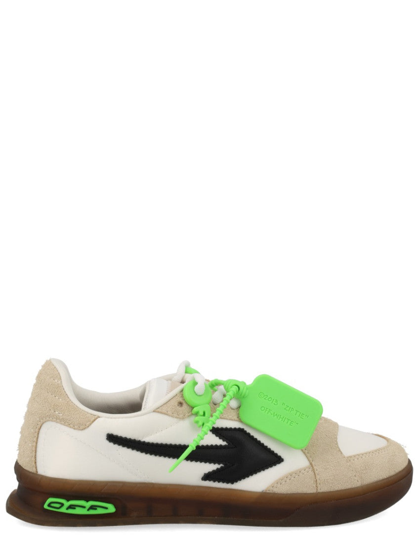 White Logo Sneakers 1