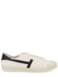 White Color Block Sneakers 1